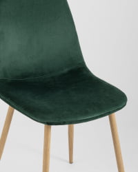 Стул Валенсия велюр Зеленый