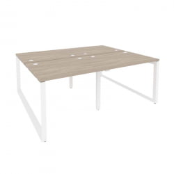 Рабочая станция на О-образном м/к ONIX O.MO-D.RS-4.1.8 Дуб Аттик/Белый