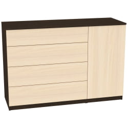 Комод Калисто(K43)923х1352х468PUSHtoOPEN(Венге-ДМ)