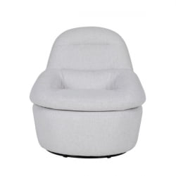 Кресло лаунж Fir светло-серый