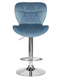 Стул барный DOBRIN BARNY (пудрово-голубой велюр (MJ9-74)) 2 шт