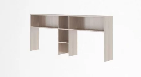 Надстройка стола двойного Остин Модуль №15 Ясень шимо светлый