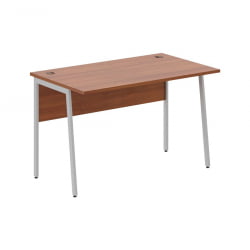 Стол рабочий IMAGO Plus СП-2P Орех французский Серый