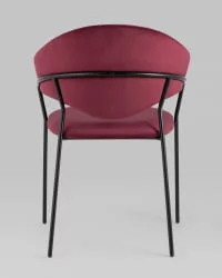 Стул Алексис велюр Винный