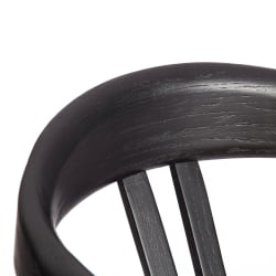 Стул VALI дерево вяз, черный, 50х46х77 см