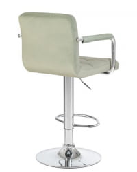 Стул барный DOBRIN KRUGER ARM (мятный велюр (MJ9-87)) 2 шт
