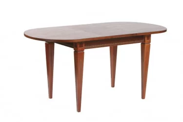Раздвижной овальный стол Селва орех