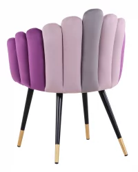 Кресло Камелия велюр Серый