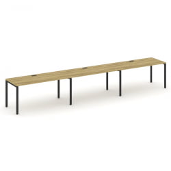 Рабочая станция на 3 места CONCEPT CN.ORS-008 Дуб Винченцо Антрацит