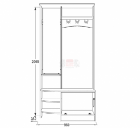 Прихожая Дуб млечный