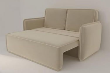 Офисный диван Умео (Berhouse) Цвет фасада: Левис 08 велюр; Тип: Прямой; Материал фасада: Металл/Велюр