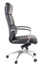 Кресло для руководителя Everprof President Экожа Черный