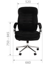 Кресло руководителя CHAIRMAN ДОМ (Home) 795 Черный