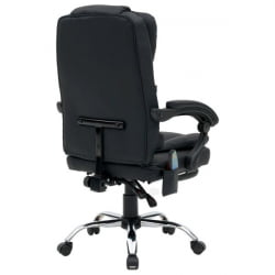 Кресло офисное CROMEX (КРОМЕКС) Lounge MS-007 экокожа черное