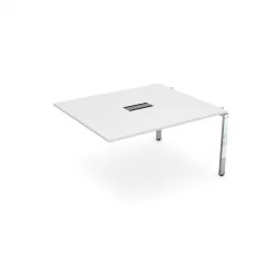 Стол системы БЭНЧ, переговорный, средний GLOSS LINE НСПС-П.927 Белый Премиум