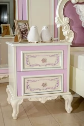 Тумбочка для детской Маркиза ЛД 517.015.000 Алебастр