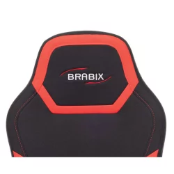 Кресло компьютерное BRABIX Alpha GM-018 Черное/красное