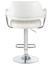 Стул барный DOBRIN CHARLY (белый крокодил) 2 шт