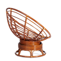 Кресло-качалка PAPASAN/ПАПАСАН w 23/01 B /без подушки/ 115х78х104 см, Pecan (орех)