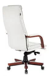 Кресло руководителя Бюрократ T-9927WALNUT Слоновая кость