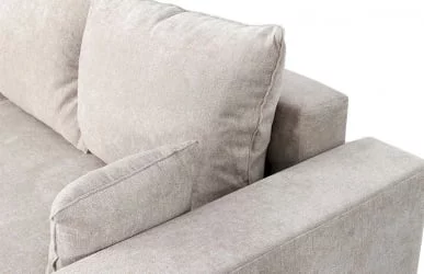 Диван угловой Бостон Стандарт Бежевый