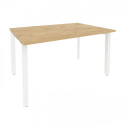 Стол переговорный (1 столешница) ONIX O.MP-PRG-1.3 Тиквуд Светлый/Белый