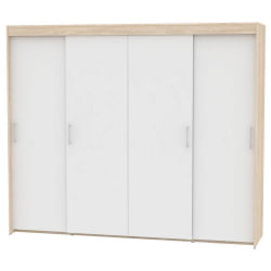 Шкаф-купе T-5-198х235х60(ДСС-Белый-10)