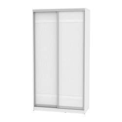 Шкаф-купе белый B-220х120х60-2(Белый-D9D9)