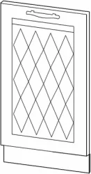 Панель для посудомоечной машины Тиффани 19.70