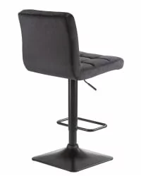 Стул барный DOBRIN DOMINIC Черный велюр MJ9-101