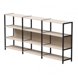 Набор стеллажных систем Everprof EVO №3 Кашемир Черный