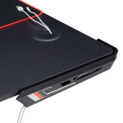 Угловой компьютерный стол EUREKA ERK-EGD-L60R-B-US