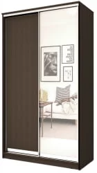 Двустворчатый гардеробный шкаф Хит-23-14-15 Аруба Венге