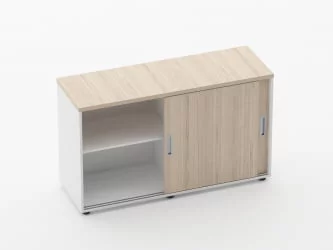 Тумба-купе для рабочего модуля Deka 9.02.125 Туя/Белый