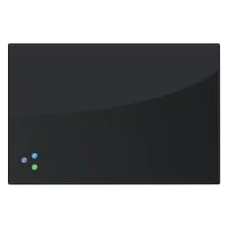 Доска магнитно-маркерная стеклянная BRAUBERG 60х90 см Черная