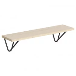 Полка навесная COFFEE SH-1-WIRE Клен