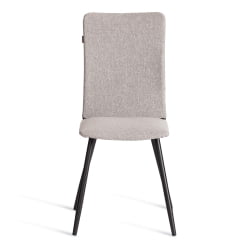 Металлический стул La Rousse NEW, ткань рогожка, серый/черный, 3M 16/2, 45x55x93 см