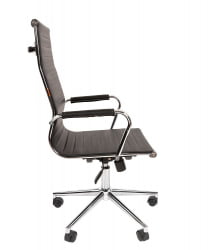 Кресло для руководителя CHAIRMAN 755 экокожа Черный