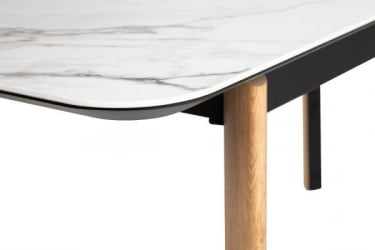 Стол раздвижной Combi Ceramic 120-150 Automatic Natur//Light marble