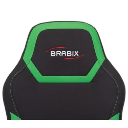 Кресло компьютерное BRABIX Alpha GM-018 Черное/зеленое