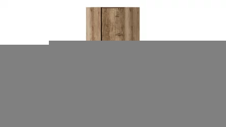 Угловой гардеробный шкаф Пилигрим ТД-276.07.23 Дуб каньон светлый/Серый