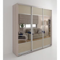 Шкаф-купе 3-х дверный Акцент-Дуэт КЛ 1500х600 Ясень шимо светлый