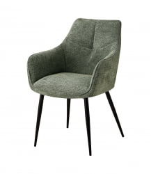 Стул обеденный Lynet серо-зеленый