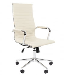 Кресло для руководителя CHAIRMAN 755 экокожа Бежевый
