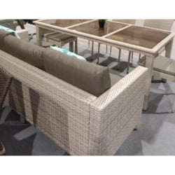 Плетеный диван S65B-W85 Latte