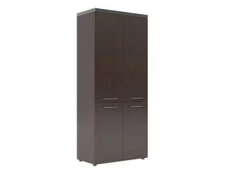 Шкаф с глухими средними и малыми дверьми THC 85.3 (Венге Магия)