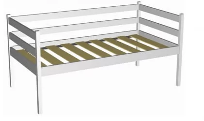 Кровать детская RooRoom VK-9с Серая