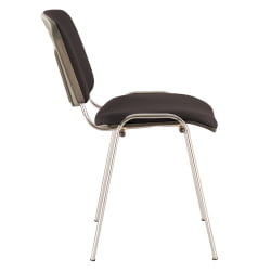 Стул для посетителей Iso CF-001 хром ткань Черный