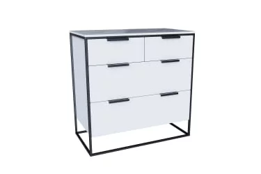 Комод 890 Норд ЛД.677.030.000 Белый/Статуарио