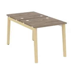 Рабочая станция ОНИКС ВООД ОВ.Д.РС-2.0.7 Тиквуд Темный/Светлый / ONIX WOOD OW.D.RS-2.0.7